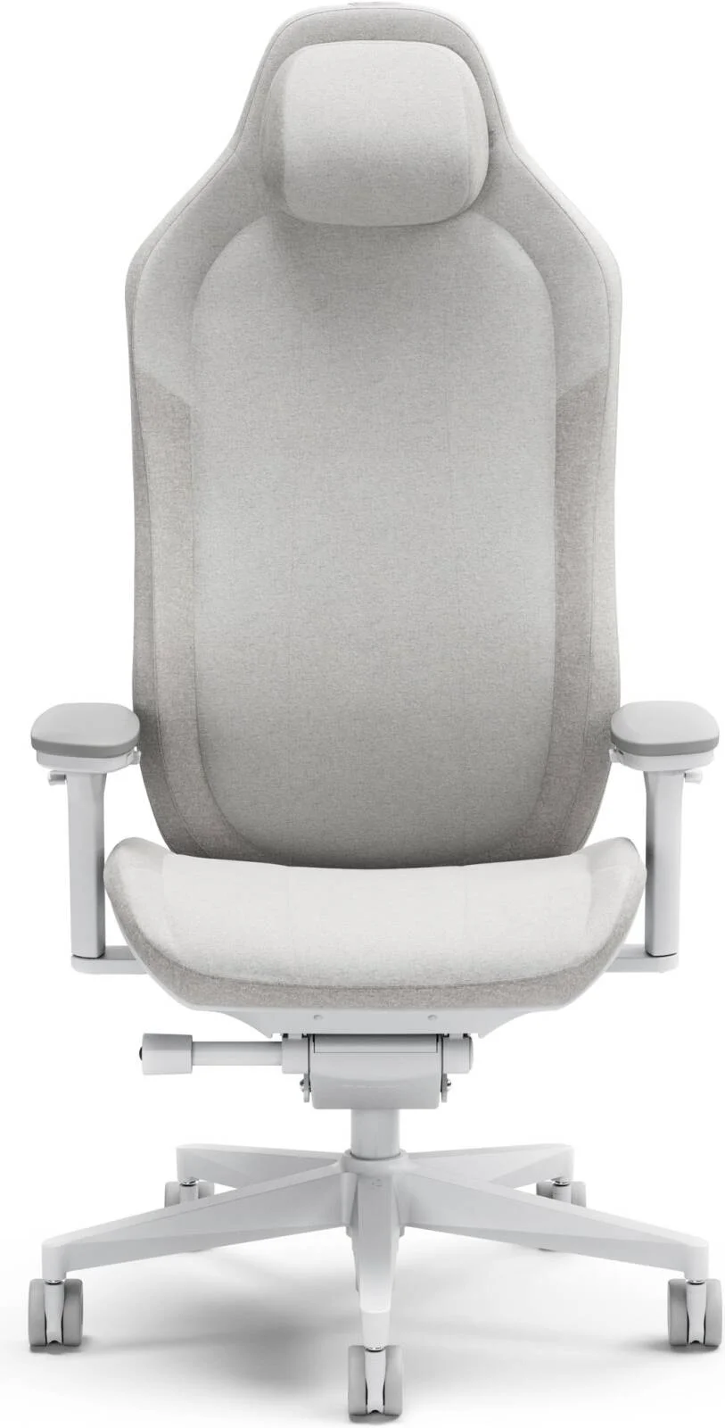 صندلی گیمینگ Fractal Refine، روکش پارچه ای غیر ارگانیک بافته شده، مکانیزم شیب هماهنگ، چرخ های 65 میلی متری بدون هاب با PU نرم، پشتیبانی قابل تنظیم کمر، پیستون گازی کلاس 4، پارچه روشن | FD-CH-RE1F-02