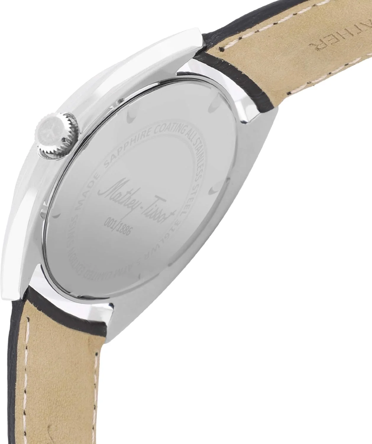 ساعت مچی مردانه متِی تیسو مدل آنالوگ با صفحه مشکی - EG1886AN، بند ساعت مچی مردانه متِی تیسو مدل آنالوگ با صفحه مشکی - EG1886AN، بند