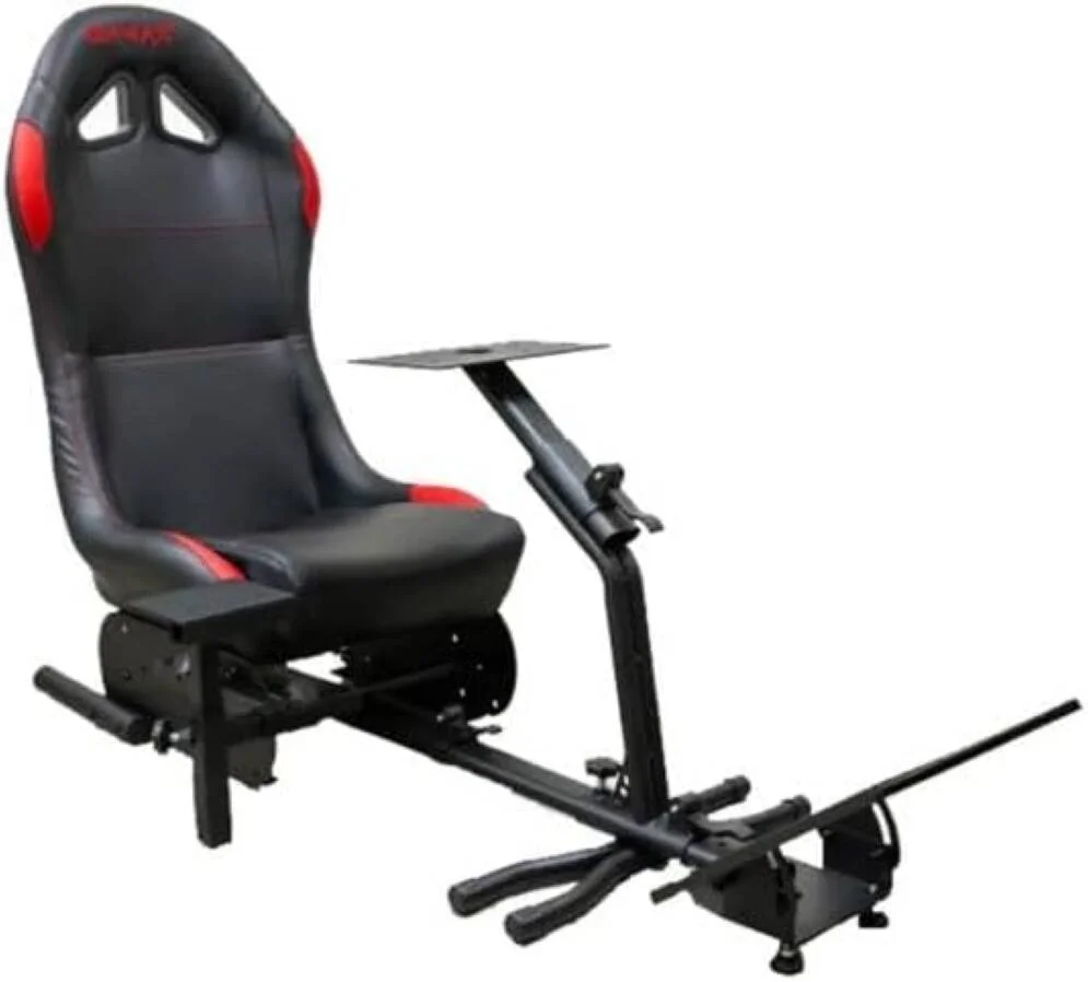 صندلی گیمینگ اسپرت GAMAX، صندلی ارگونومیک PC/کنسول با پشتی بلند، طراحی قابل تنظیم، ظرفیت 120 کیلوگرم، قرمز و مشکی | GAMAX Sporty