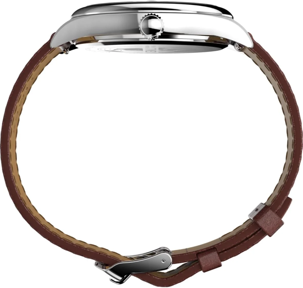 Timex Men's Analogue Quartz Watch with a Leather Strap Legacy