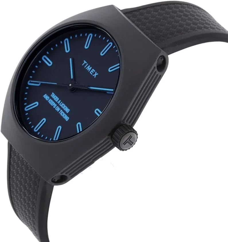 ساعت مچی عقربه ای کوارتز تایمکس مدل TW2W42300 با بند پلاستیکی، مناسب برای آقایان و بانوان