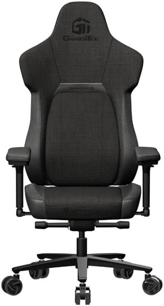 صندلی گیمینگ GamerTek CORE Loft، مکانیزم چند منظوره SYNC6، پایه آلومینیومی 350 میلی متری، پشتیبانی کمری CORE.RDY 360 Tech، دسته های قابل تنظیم 4D، تکیه گاه سر مموری فوم، مشکی | 4711099475797