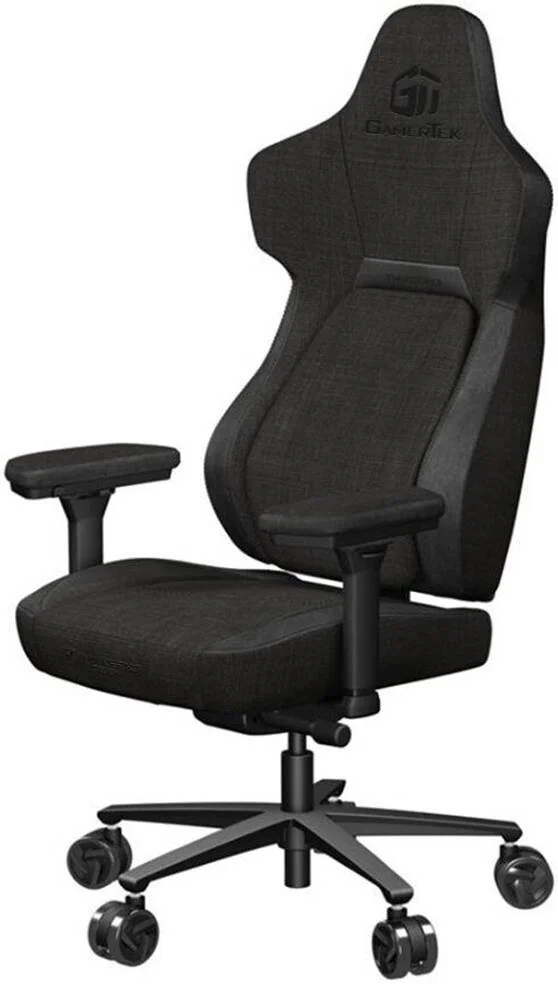 صندلی گیمینگ GamerTek CORE Loft، مکانیزم چند منظوره SYNC6، پایه آلومینیومی 350 میلی متری، پشتیبانی کمری CORE.RDY 360 Tech، دسته های قابل تنظیم 4D، تکیه گاه سر مموری فوم، مشکی | 4711099475797 صندلی گیمینگ GamerTek CORE Loft، مکانیزم چند منظوره SYNC6، پایه آلومینیومی 350 میلی متری، پشتیبانی کمری CORE.RDY 360 Tech، دسته های قابل تنظیم 4D، تکیه گاه سر مموری فوم، مشکی | 4711099475797