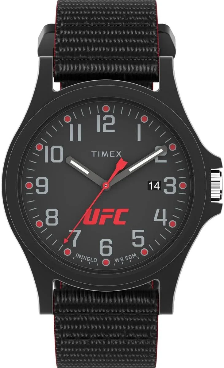 ساعت تایمکس مدل TW2V55000، مشکی، بند.