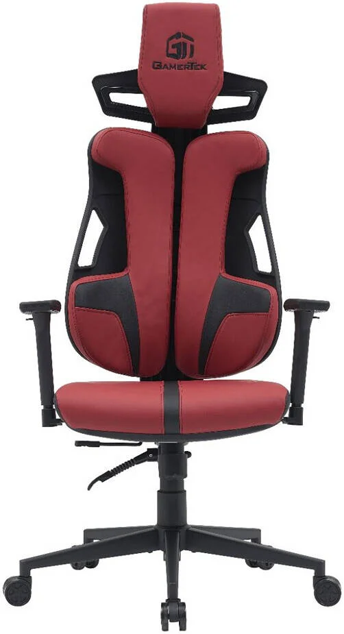 صندلی گیمینگ گیمر تک مدل Galactic Guardian Red Edition، فوم با چگالی بالا، قابلیت تکیه دادن، پشتیبانی از کمر و بالشتک سر، چرم PU، حداکثر وزن تا 150 کیلوگرم، قرمز | Red-Edition صندلی گیمینگ گیمر تک مدل Galactic Guardian Red Edition، فوم با چگالی بالا، قابلیت تکیه دادن، پشتیبانی از کمر و بالشتک سر، چرم PU، حداکثر وزن تا 150 کیلوگرم، قرمز | Red-Edition