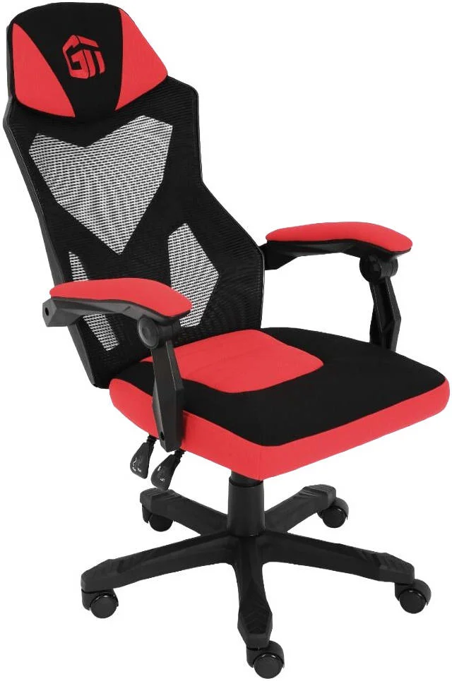 صندلی گیمینگ گیمر تک مدل Ignite، جنس توری و پارچه تنفسی، حداکثر وزن 120 کیلوگرم، تنظیم ارتفاع 100 میلی متر، پایه نایلونی 320 میلی متر، چرخ های PU، قرمز | Ignite-RD صندلی گیمینگ گیمر تک مدل Ignite، جنس توری و پارچه تنفسی، حداکثر وزن 120 کیلوگرم، تنظیم ارتفاع 100 میلی متر، پایه نایلونی 320 میلی متر، چرخ های PU، قرمز | Ignite-RD