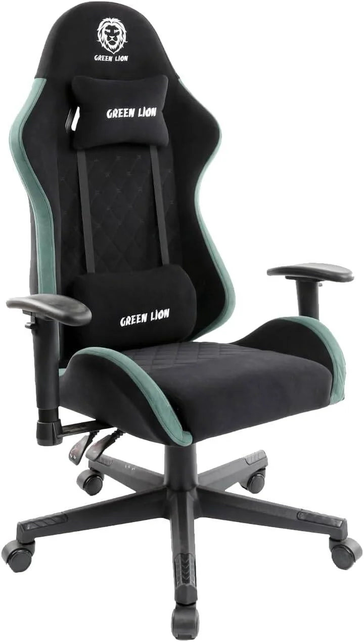 صندلی گیمینگ Green Lion ERGO X GCX44، ارتفاع قابل تنظیم 121-131 سانتی متر، تکیه گاه 155 درجه، دسته های قابل تنظیم 2D، پشتیبانی کمری داخلی، بالشتک گردن قابل جابجایی، چرخ های چرخان 360 درجه - سبز صندلی گیمینگ Green Lion ERGO X GCX44، ارتفاع قابل تنظیم 121-131 سانتی متر، تکیه گاه 155 درجه، دسته های قابل تنظیم 2D، پشتیبانی کمری داخلی، بالشتک گردن قابل جابجایی، چرخ های چرخان 360 درجه - سبز