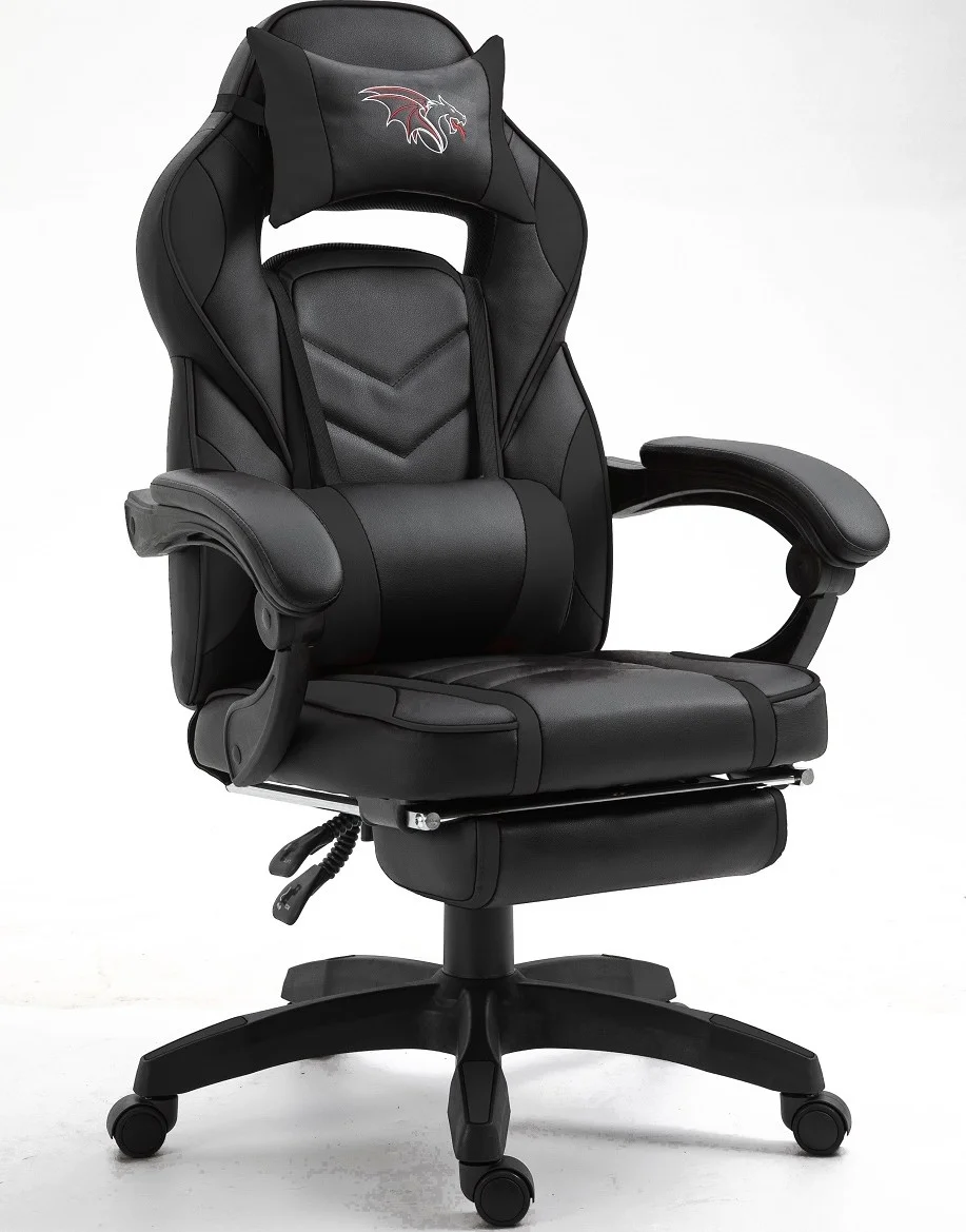 صندلی گیمینگ پشتی بلند ماه مای مدل چرم مصنوعی (خاکستری-مشکی) صندلی گیمینگ پشتی بلند ماه مای مدل چرم مصنوعی (خاکستری-مشکی)