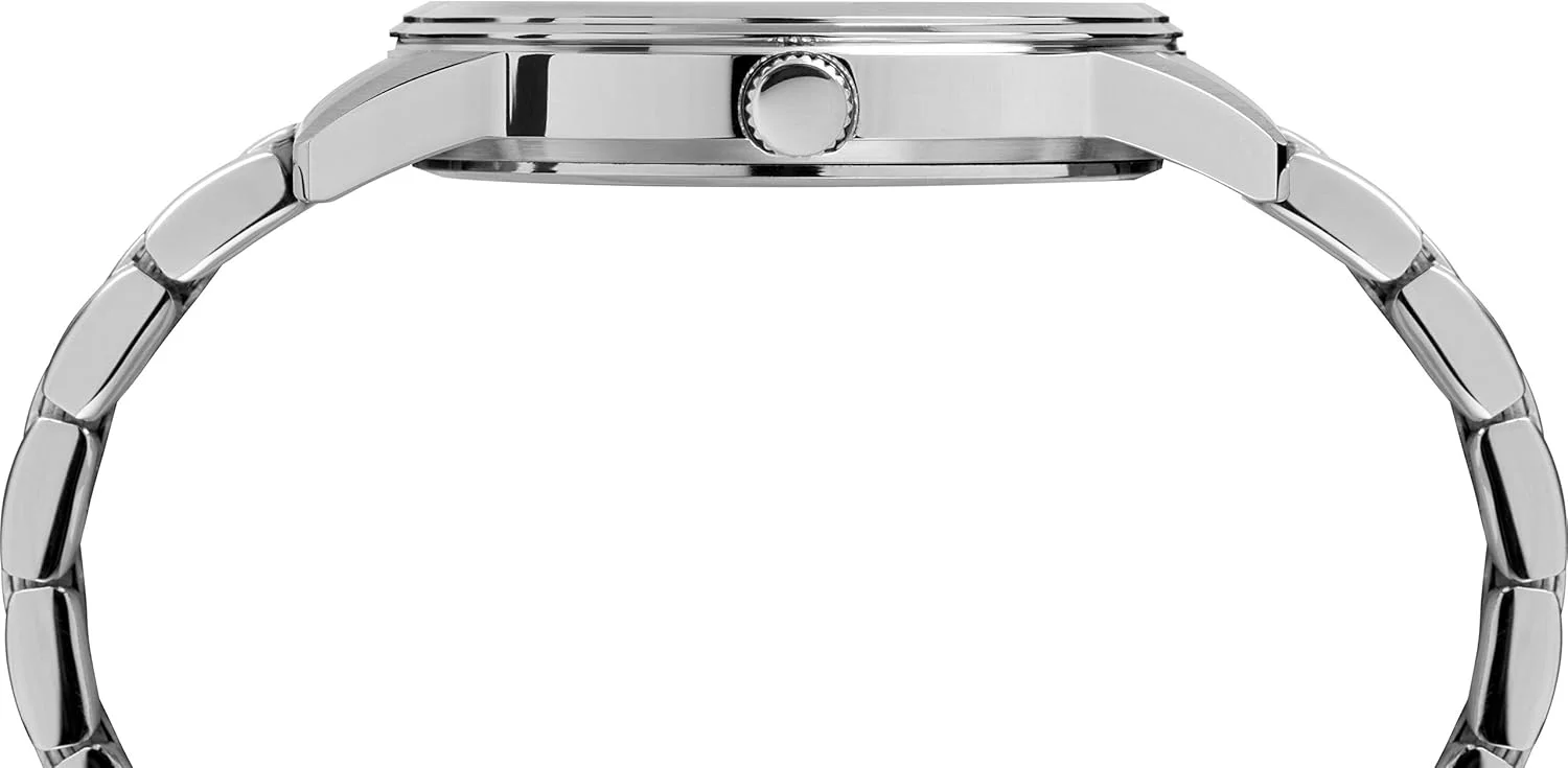 ساعت مچی مردانه Timex مدل Dress آنالوگ با قطر 40 میلی‌متر و بند استیل ضد زنگ