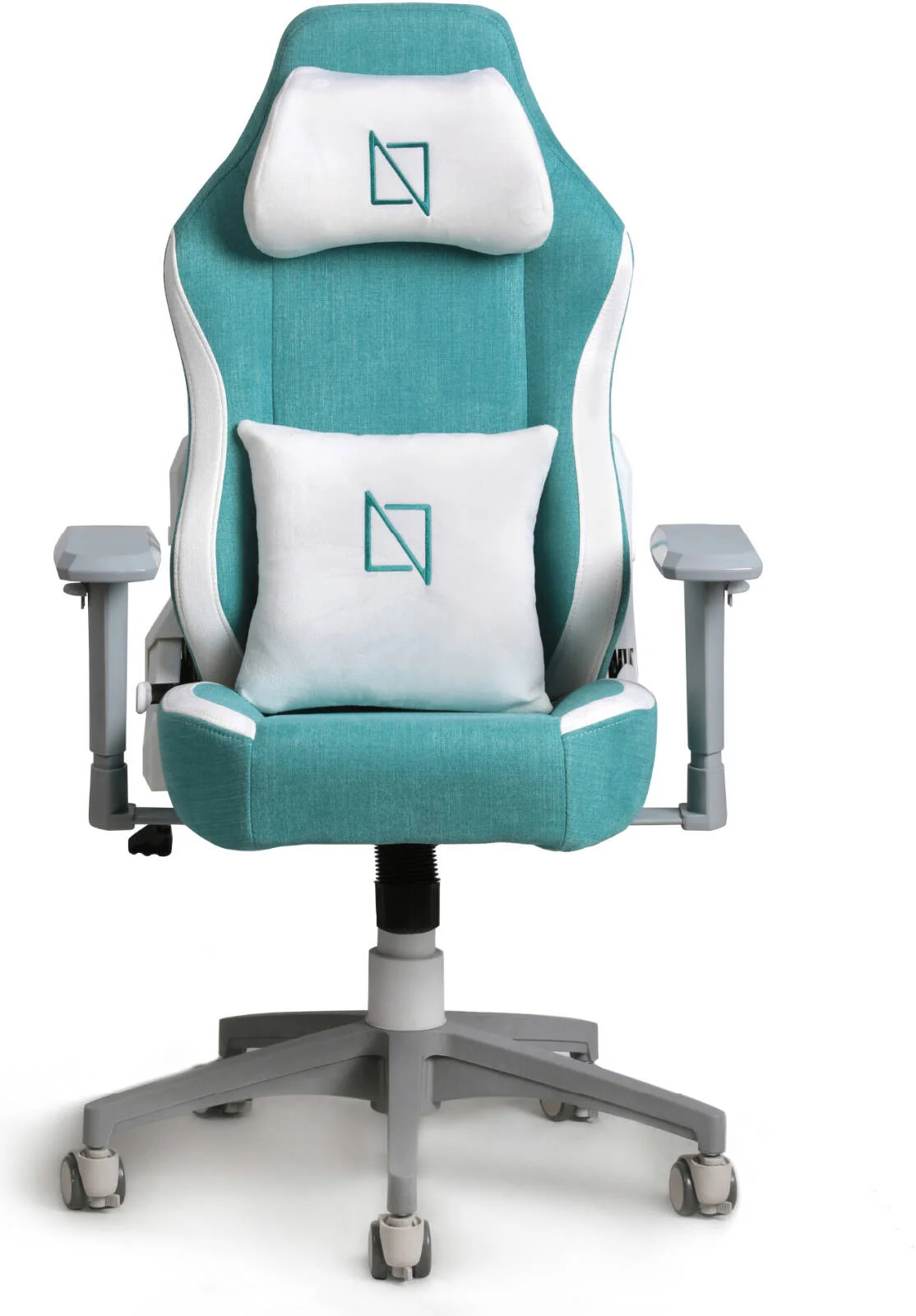صندلی گیمینگ کودکانه NAVO Apex Junior، ارتفاع قابل تنظیم، دسته ها، پایه چرخان 360 درجه، پشتی سر و بالشتک کمری مغناطیسی، جنس پارچه نرم، آبی فیروزه ای ملایم | APEX-JR-TBLU صندلی گیمینگ کودکانه NAVO Apex Junior، ارتفاع قابل تنظیم، دسته ها، پایه چرخان 360 درجه، پشتی سر و بالشتک کمری مغناطیسی، جنس پارچه نرم، آبی فیروزه ای ملایم | APEX-JR-TBLU