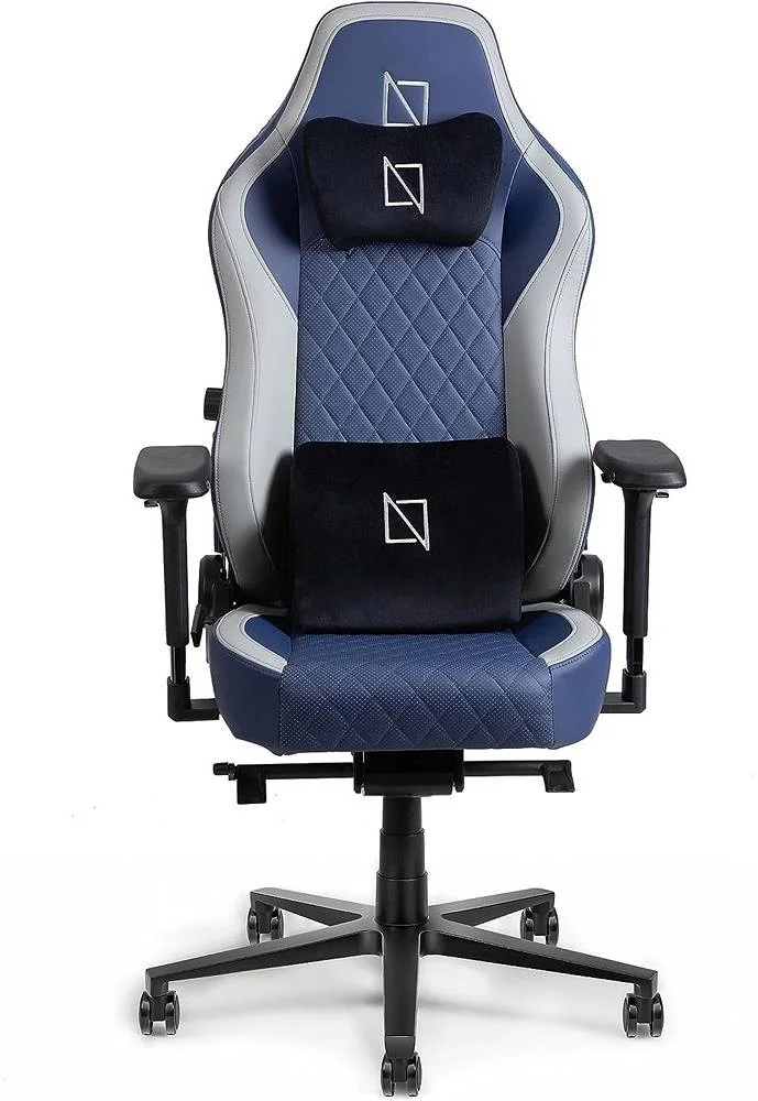 صندلی گیمینگ ارگونومیک چرمی Navodesk APEX Cloud، صندلی پشتی بلند با قابلیت خم شدن 155 درجه، دسته فلزی 4D، تکیه گاه سر مموری فوم مغناطیسی، پشتیبانی کمری، چرخ های 60 میلی متری، آبی تیره | B0CCYVMSMV صندلی گیمینگ ارگونومیک چرمی Navodesk APEX Cloud، صندلی پشتی بلند با قابلیت خم شدن 155 درجه، دسته فلزی 4D، تکیه گاه سر مموری فوم مغناطیسی، پشتیبانی کمری، چرخ های 60 میلی متری، آبی تیره | B0CCYVMSMV