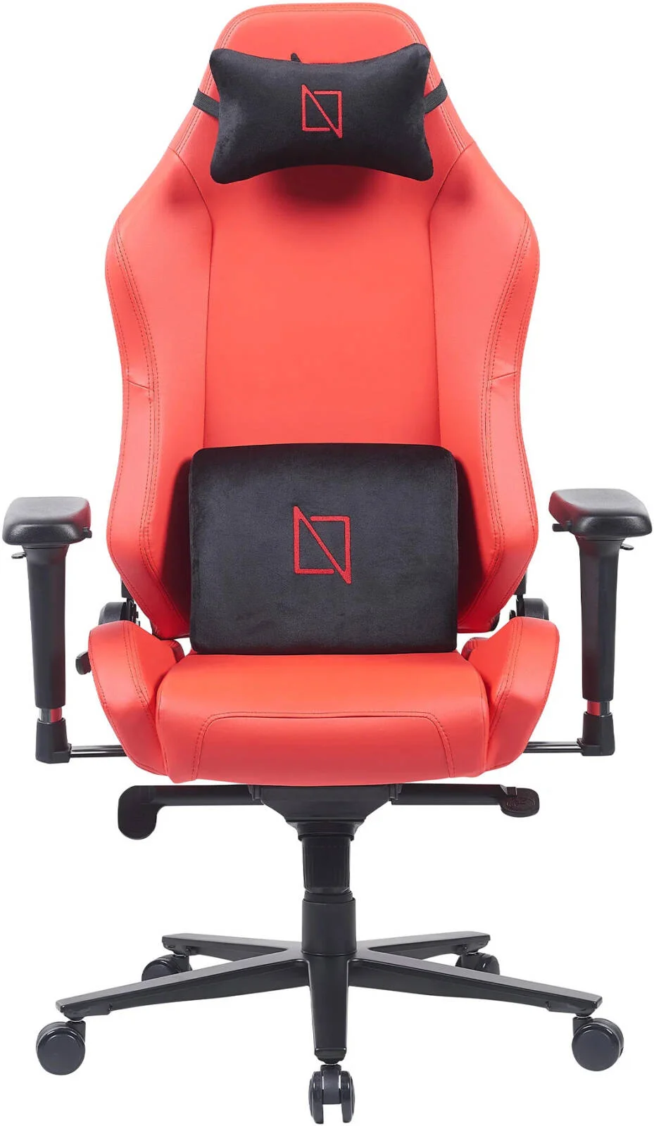 صندلی گیمینگ Navodesk APEX CORE، پارچه نرم بافتنی ممتاز، دسته قابل تنظیم 4D، ظرفیت وزنی 120 کیلوگرم، تکیه گاه با قابلیت خم شدن 90-135 درجه، چرخ های PU 60 میلی متری، Multi-Tilt، CloudLeather، تماما قرمز | APEX-CR-A RED صندلی گیمینگ Navodesk APEX CORE، پارچه نرم بافتنی ممتاز، دسته قابل تنظیم 4D، ظرفیت وزنی 120 کیلوگرم، تکیه گاه با قابلیت خم شدن 90-135 درجه، چرخ های PU 60 میلی متری، Multi-Tilt، CloudLeather، تماما قرمز | APEX-CR-A RED