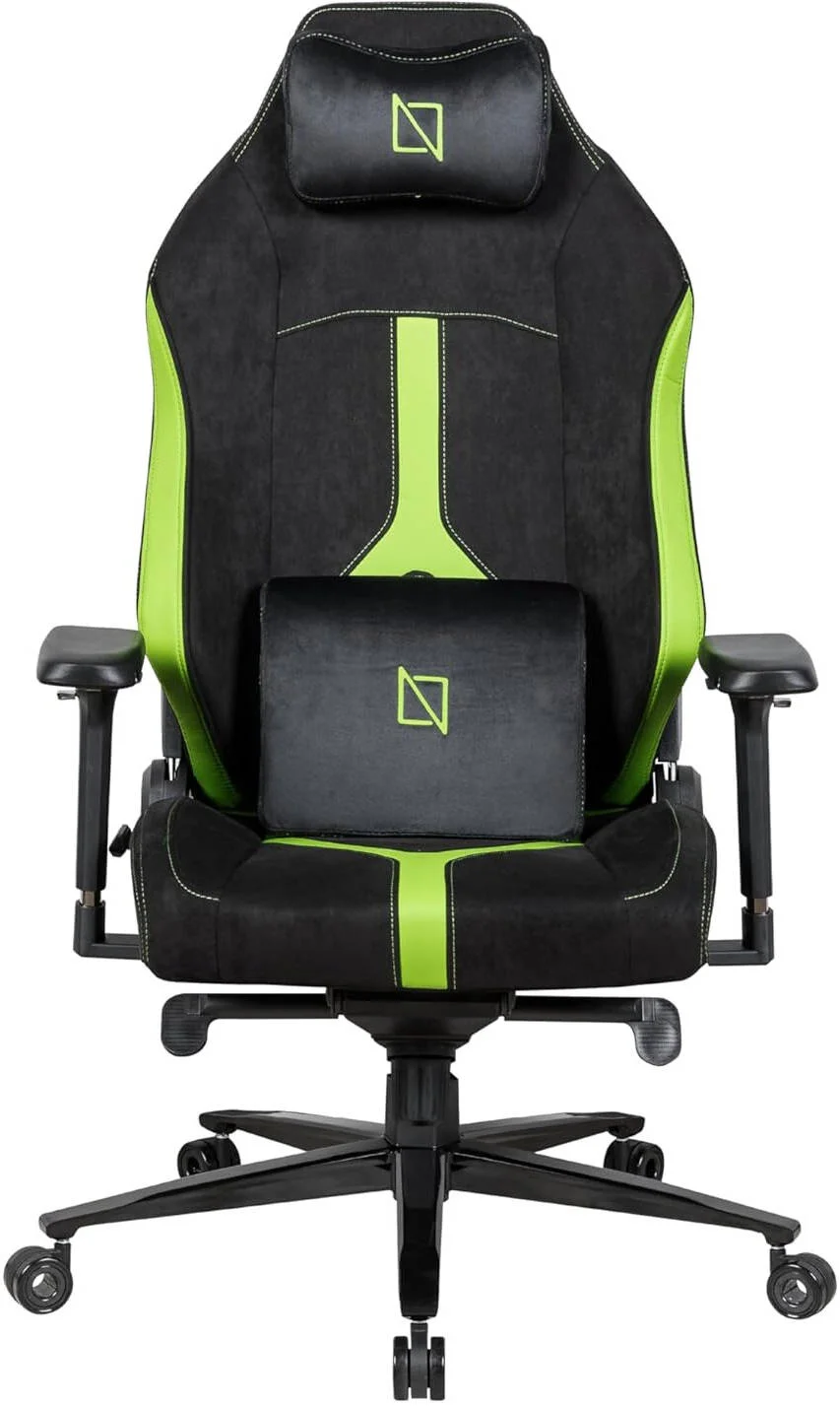 صندلی گیمینگ پشتی بلند Navodesk Apex Pro Evo Series، دسته های فلزی 4D قابل تعویض MAG، پشتیبانی کمری 4 طرفه، هیدرولیک کلاس 4، تکیه گاه 155 درجه، پارچه HyperSuede، سبز لیمویی | APEXPRO-EVO-LMG صندلی گیمینگ پشتی بلند Navodesk Apex Pro Evo Series، دسته های فلزی 4D قابل تعویض MAG، پشتیبانی کمری 4 طرفه، هیدرولیک کلاس 4، تکیه گاه 155 درجه، پارچه HyperSuede، سبز لیمویی | APEXPRO-EVO-LMG
