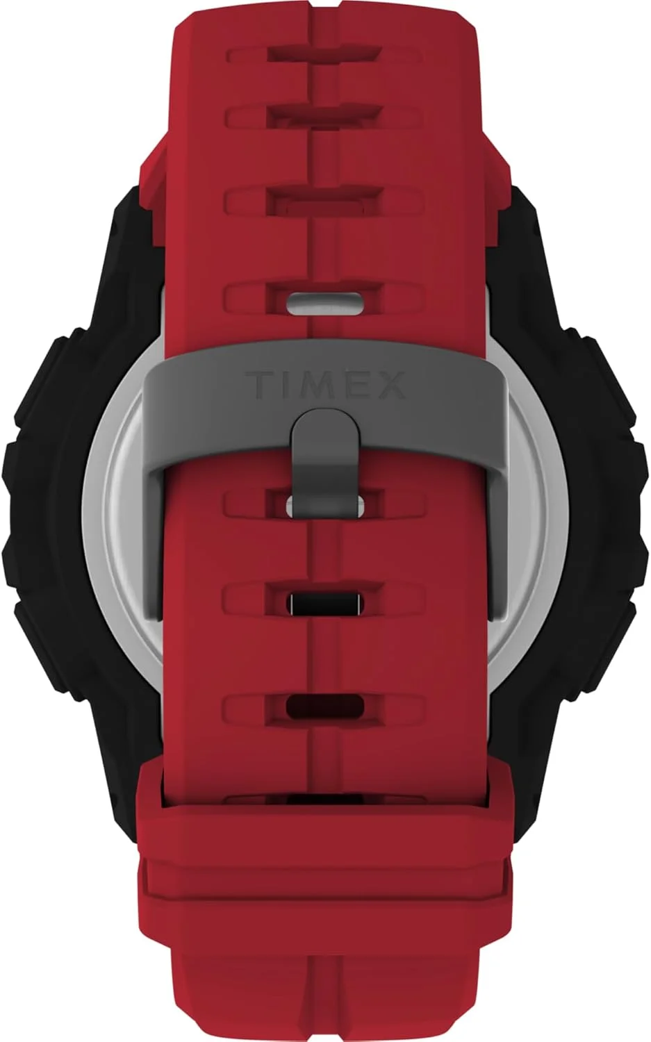 ساعت مردانه تایمکس UFC Rush با قاب مشکی 52 میلی‌متری و بند مشکی صفحه دیجیتال