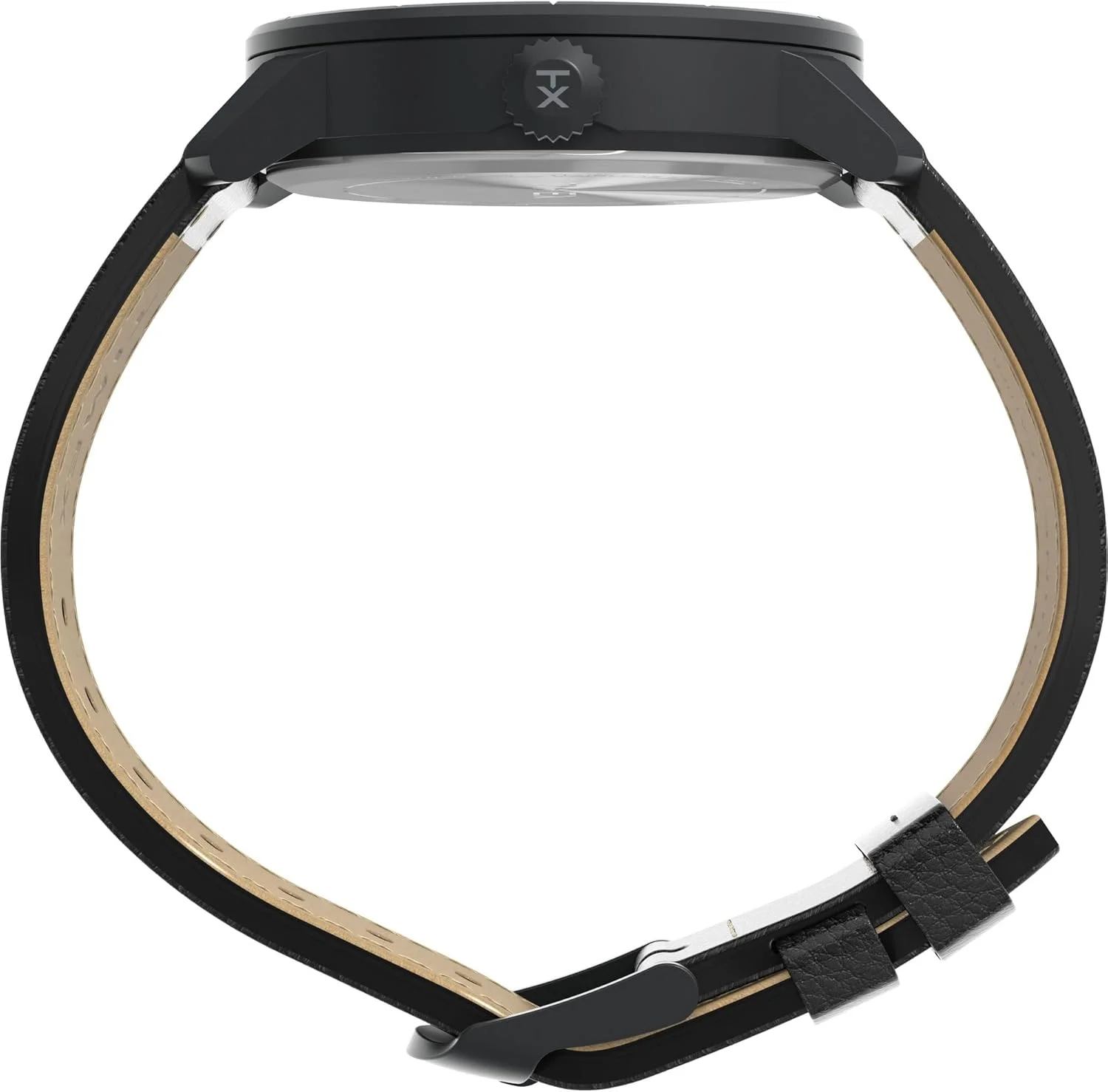 ساعت مردانه تایمکس مدل 44 میلی‌متری - بند مشکی صفحه مشکی بدنه مشکی