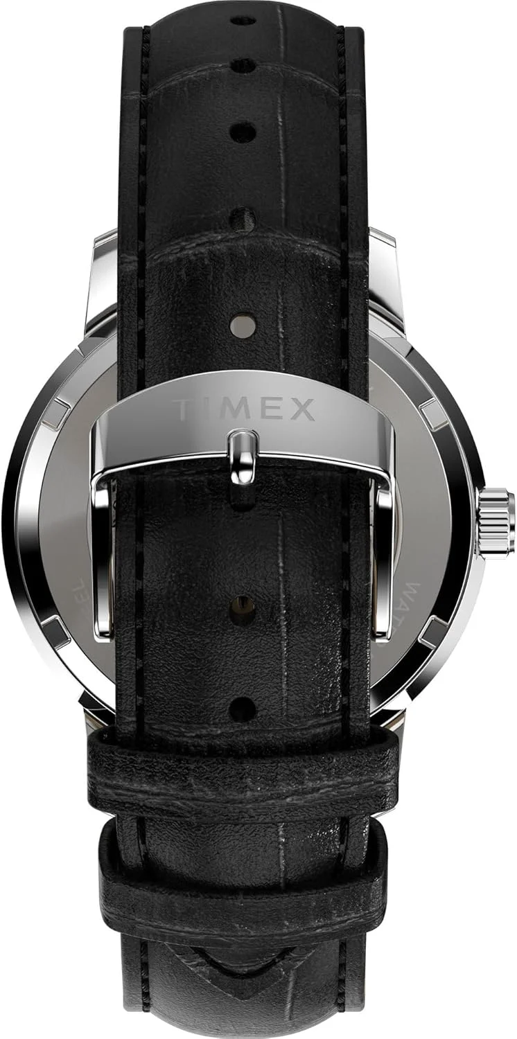 ساعت مردانه تایمکس مارلین 38 میلی‌متری - بند مشکی صفحه سبز بدنه استیل
