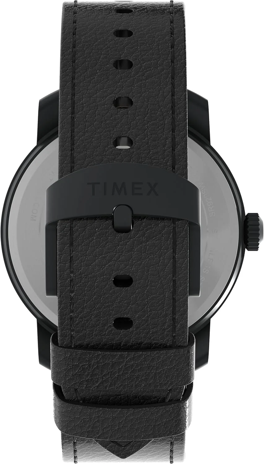ساعت مردانه تایمکس مدل 44 میلی‌متری - بند مشکی صفحه مشکی بدنه مشکی