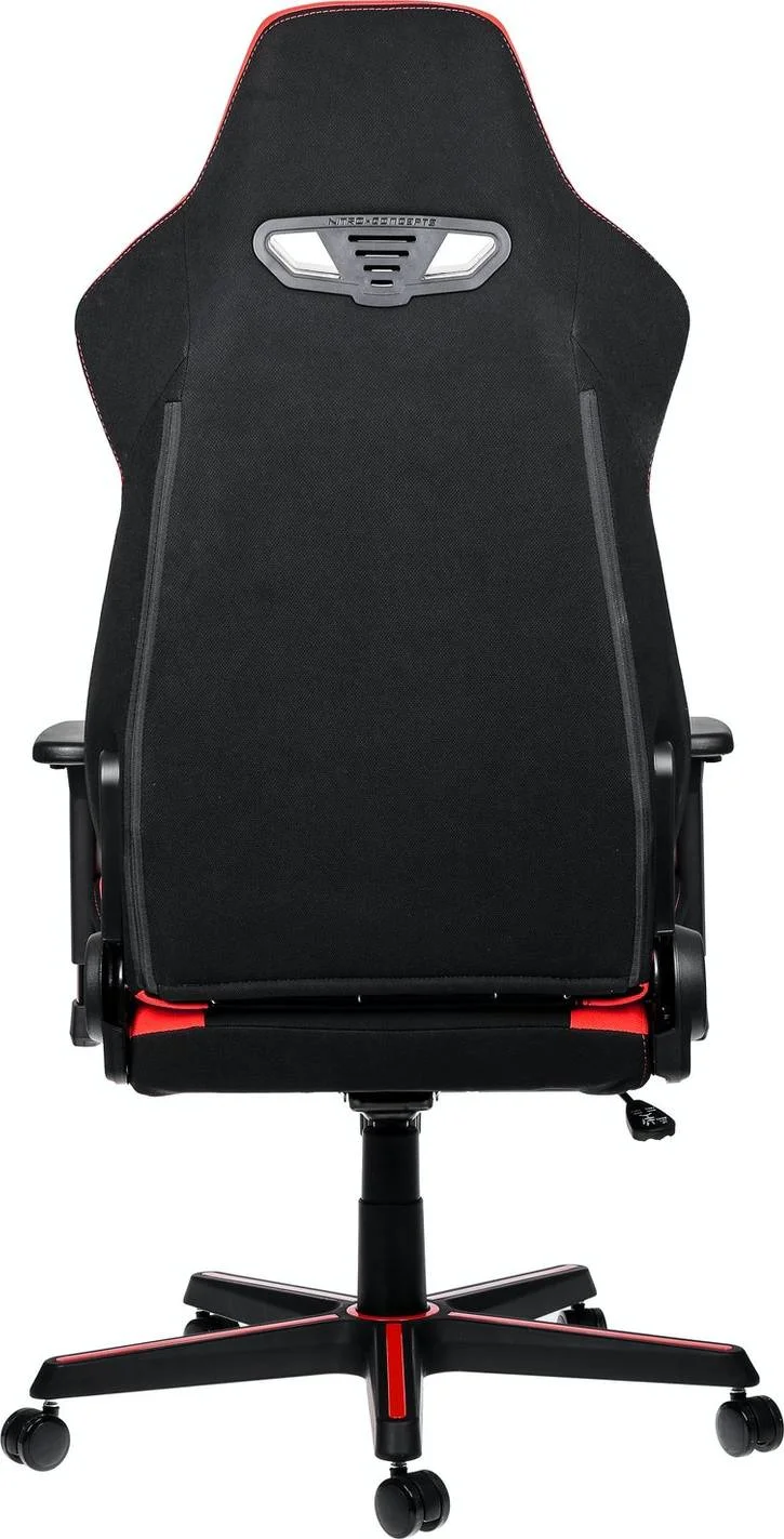 صندلی گیمینگ Nitro Concepts S300، دسته 3D، چرخ‌های 50 میلی‌متری، مکانیزم الاکلنگی عالی، روکش فوم سرد راحت، بالشتک‌های پشتیبانی سر و کمر، قرمز آتشین | 675770