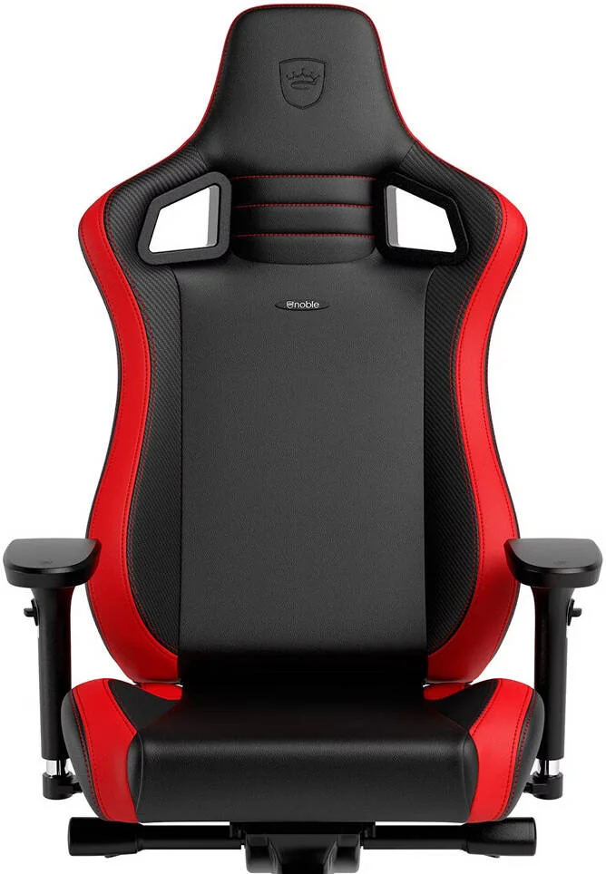 صندلی گیمینگ فشرده نوبل چیرز EPIC، چرم PU، دسته های سه بعدی و عمق صندلی قابل تنظیم، تکیه گاه تا 112 درجه، حداکثر ظرفیت 120 کیلوگرم، پشتیبانی کمری، چرخ ها، مشکی/کربن/قرمز | 65461 صندلی گیمینگ فشرده نوبل چیرز EPIC، چرم PU، دسته های سه بعدی و عمق صندلی قابل تنظیم، تکیه گاه تا 112 درجه، حداکثر ظرفیت 120 کیلوگرم، پشتیبانی کمری، چرخ ها، مشکی/کربن/قرمز | 65461