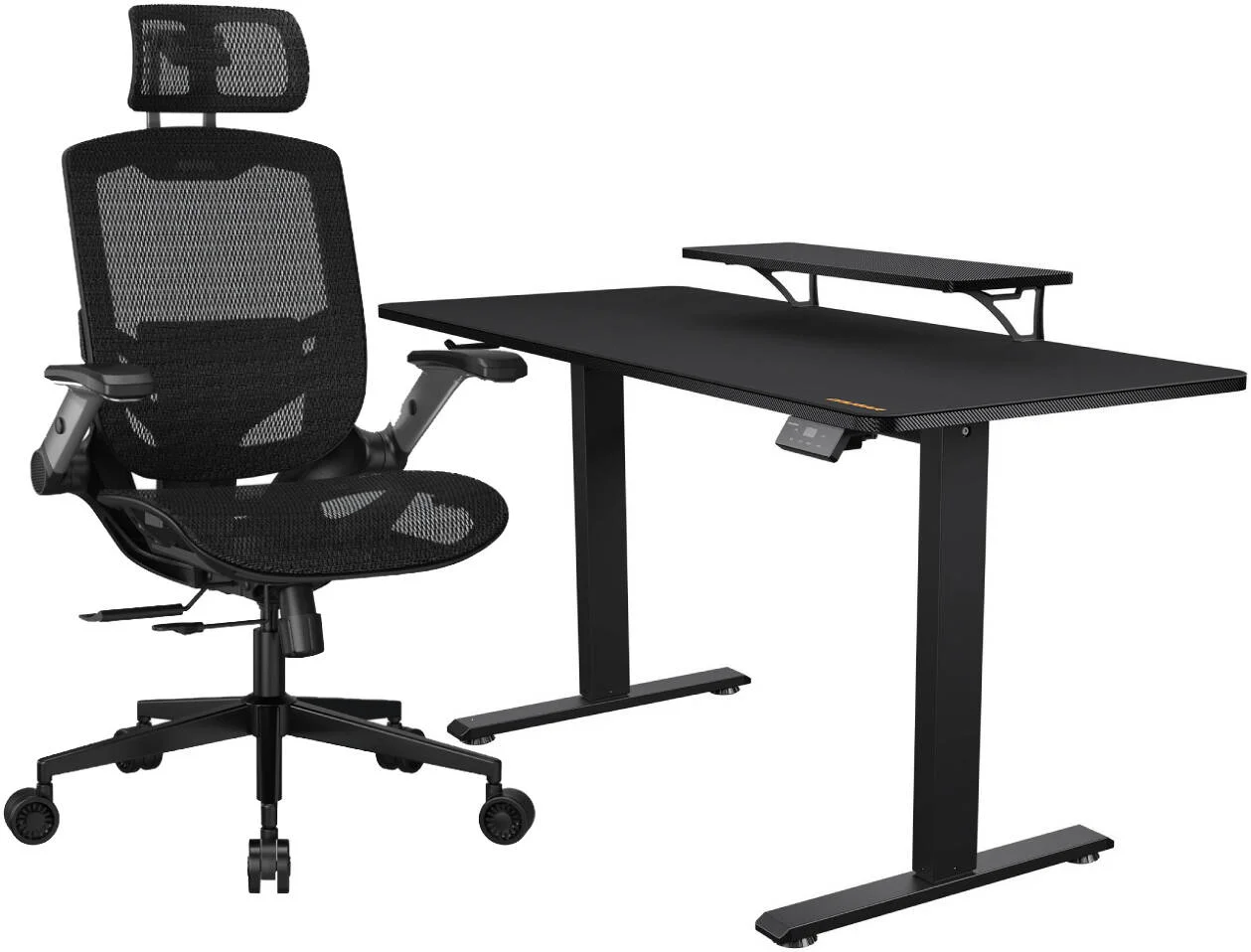 مجموعه کامل تجهیزات گیمینگ ممتاز - صندلی گیمینگ Cougar Speeder One + میز گیمینگ Cougar E-STAR 120 مجموعه کامل تجهیزات گیمینگ ممتاز - صندلی گیمینگ Cougar Speeder One + میز گیمینگ Cougar E-STAR 120