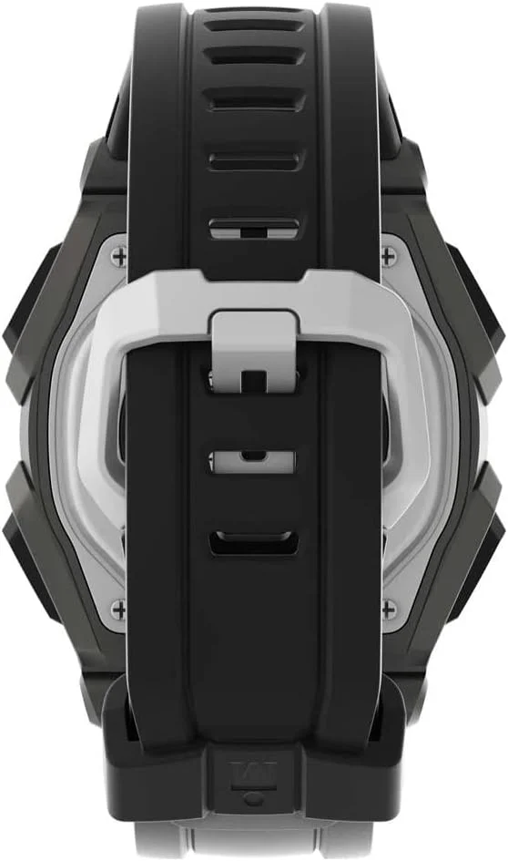 ساعت مچی دیجیتال مردانه تایمکس Ironman کلاسیک 43 میلی متری با بند رزینی مشکی مدل TW5M49400