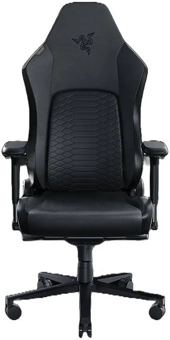 صندلی گیمینگ Razer Iskur V2، فوم با چگالی بالا، چرم EPU، دسته های 4D، حداکثر وزن 136 کیلوگرم، چرخان و واکنش گرا، شیب واکنشی صندلی و تا 152 درجه تکیه گاه، مشکی | RZ38-04900200-R3G1 صندلی گیمینگ Razer Iskur V2، فوم با چگالی بالا، چرم EPU، دسته های 4D، حداکثر وزن 136 کیلوگرم، چرخان و واکنش گرا، شیب واکنشی صندلی و تا 152 درجه تکیه گاه، مشکی | RZ38-04900200-R3G1