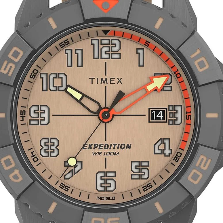 ساعت مچی عقربه‌ای مردانه تایمکس مدل Expedition North Ridge با بند سیلیکونی