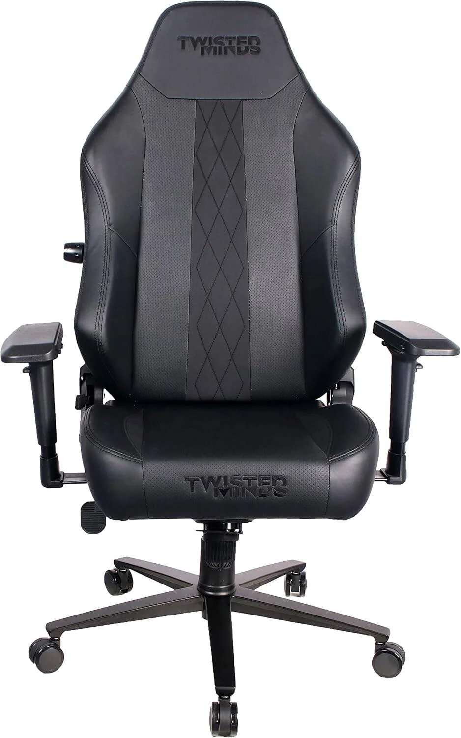 صندلی گیمینگ ریلکس Twisted Minds، صندلی با قابلیت تنظیم ارتفاع با فوم حافظهدار برای پشتیبانی از کمر، قابلیت گهوارهای شدن ۱۵ درجه، قفل حالت شیب، دسته با قابلیت تنظیم ۸ جهته، تحمل وزن تا ۱۵۰ کیلوگرم، مشکی | TM-R972-N صندلی گیمینگ ریلکس Twisted Minds، صندلی با قابلیت تنظیم ارتفاع با فوم حافظهدار برای پشتیبانی از کمر، قابلیت گهوارهای شدن ۱۵ درجه، قفل حالت شیب، دسته با قابلیت تنظیم ۸ جهته، تحمل وزن تا ۱۵۰ کیلوگرم، مشکی | TM-R972-N
