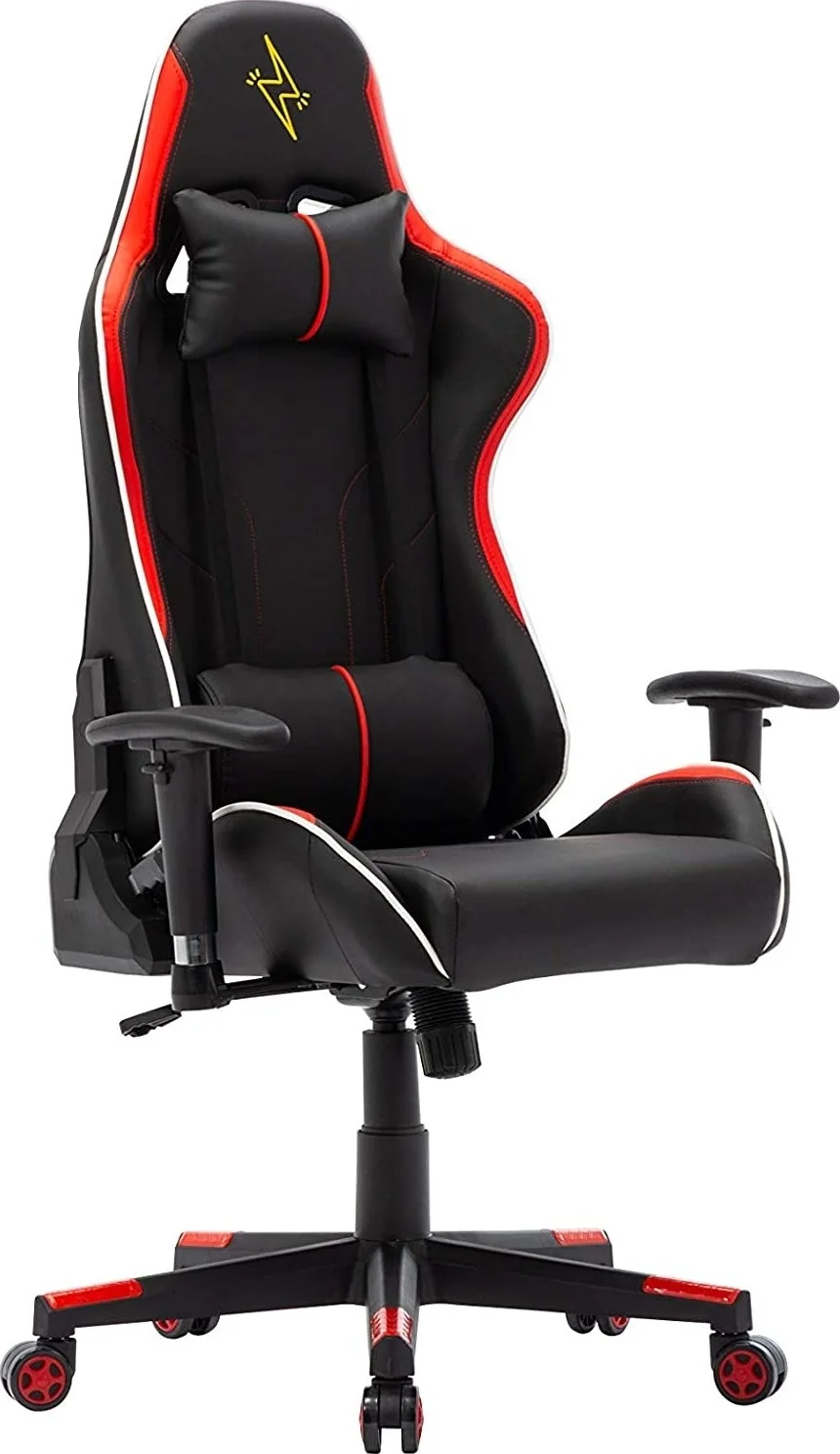 صندلی گیمینگ Urban Wave با پشتی بلند قابل تنظیم و دسته های دو بعدی (نسخه OC Denver) - قرمز