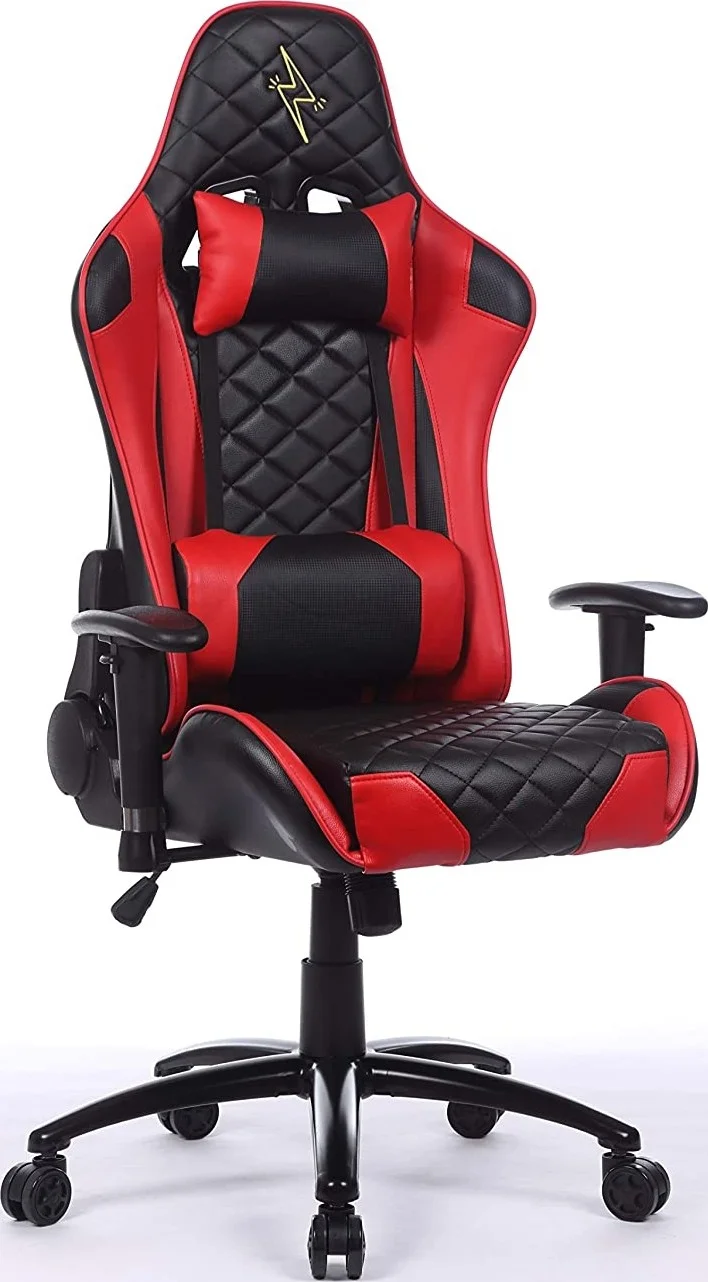 صندلی گیمینگ پشتی بلند Urban Wave با دسته های قابل تنظیم دو بعدی و بالشتک های کمری و سر (نسخه OC Venice) - قرمز صندلی گیمینگ پشتی بلند Urban Wave با دسته های قابل تنظیم دو بعدی و بالشتک های کمری و سر (نسخه OC Venice) - قرمز