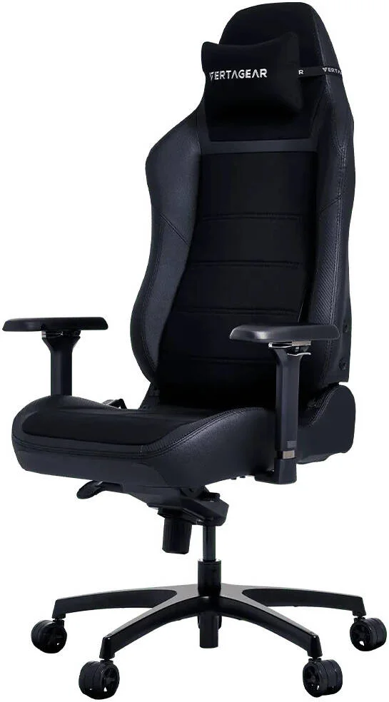 صندلی گیمینگ Vertagear PL4800، پشتیبانی کمری CountourMax، صندلی VertaAir و فناوری HygennX، ظرفیت وزنی تا 163 کیلوگرم، قد 175cm-198cm، مشکی کربنی | VG-PL4800SE_CB