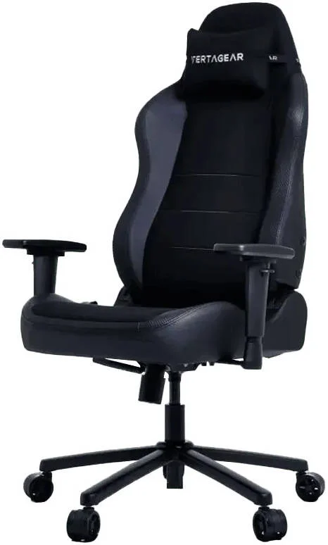 صندلی گیمینگ Vertagear SL3800، Hygennx، کمری ContourMax، نشیمنگاه VertaAir، فولاد (فریم)، الیاف قهوه آسیاب شده، فوم حافظه دار، فوم UPHR، چرم PUC، فلز (پایه 5 ستاره)، مشکی کربنی | VG-SL3800SE_CB