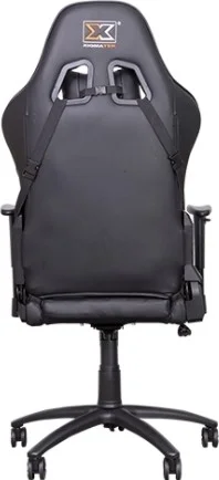 صندلی گیمینگ Xigmatek Hairpin مشکی مات، دسته های دو بعدی، مکانیزم پروانه ای، بالابر گازی کلاس 4، چرخ های 65 میلی متری، بالشتک سر و کمر | EN42425