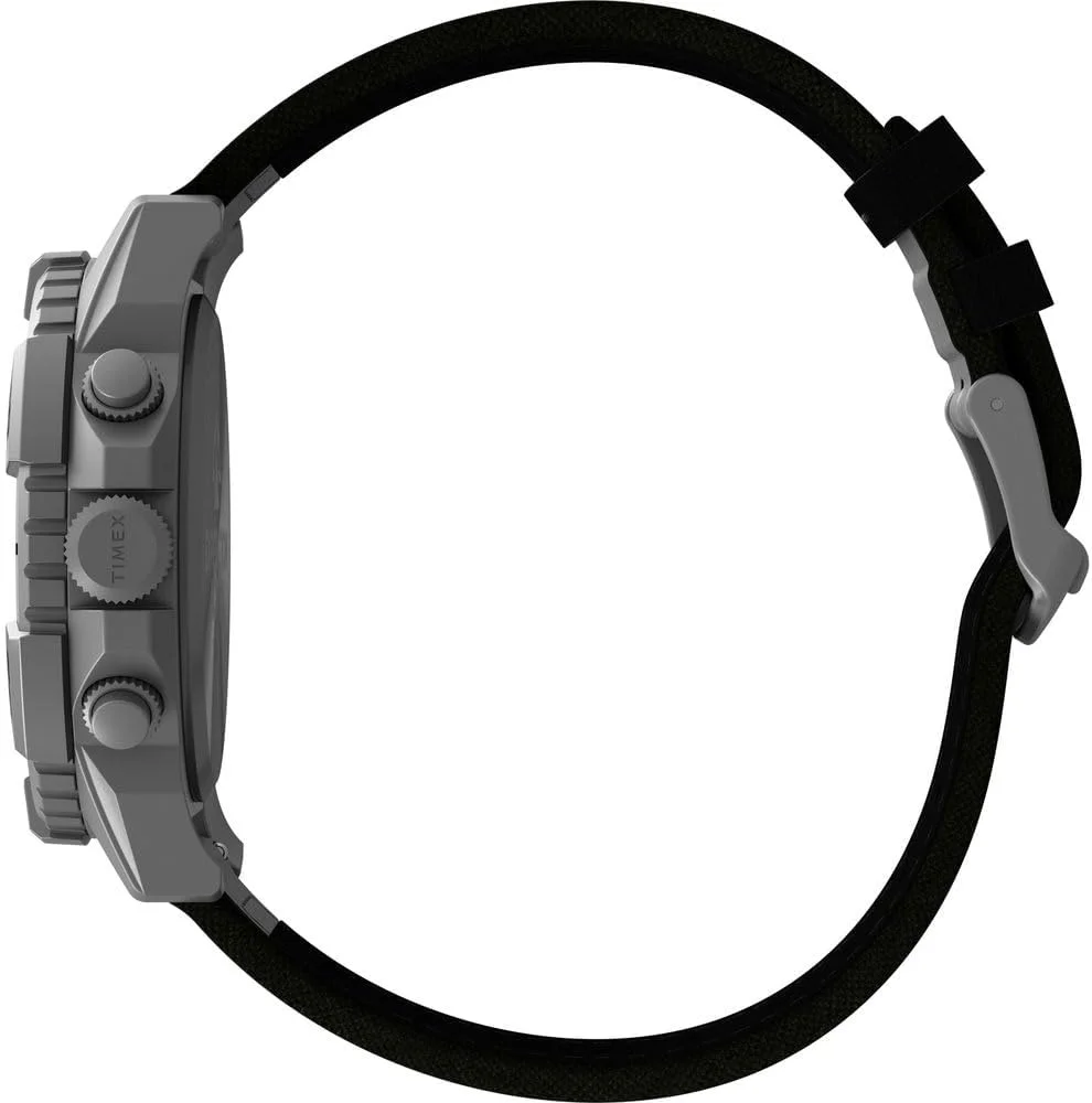 ساعت مچی مردانه تایمکس مدل کرونوگراف کوارتز با بند چرمی TW2W16100