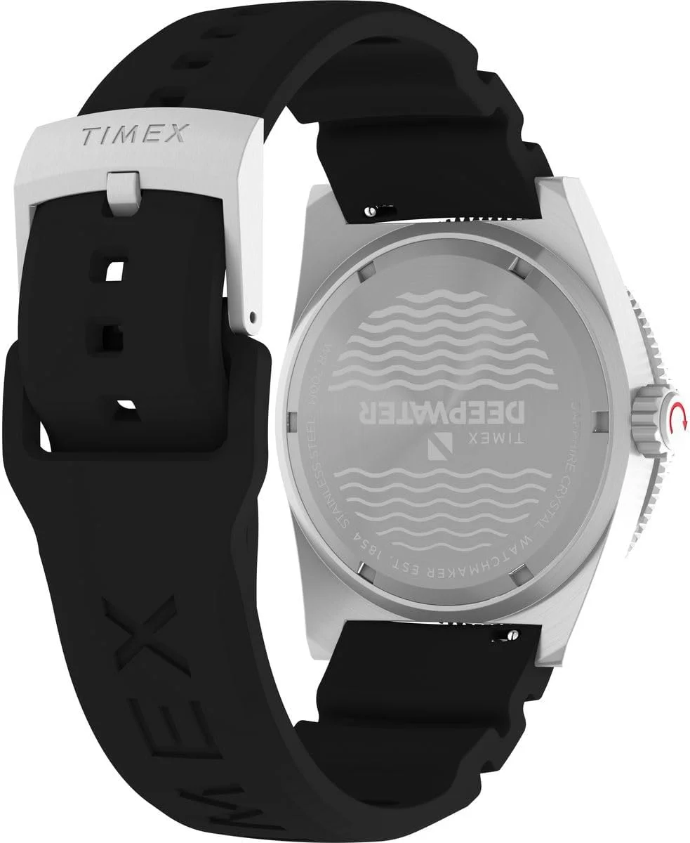 ساعت مچی عقربه ای مردانه تایمکس با بند رابر مدل TW2W75000