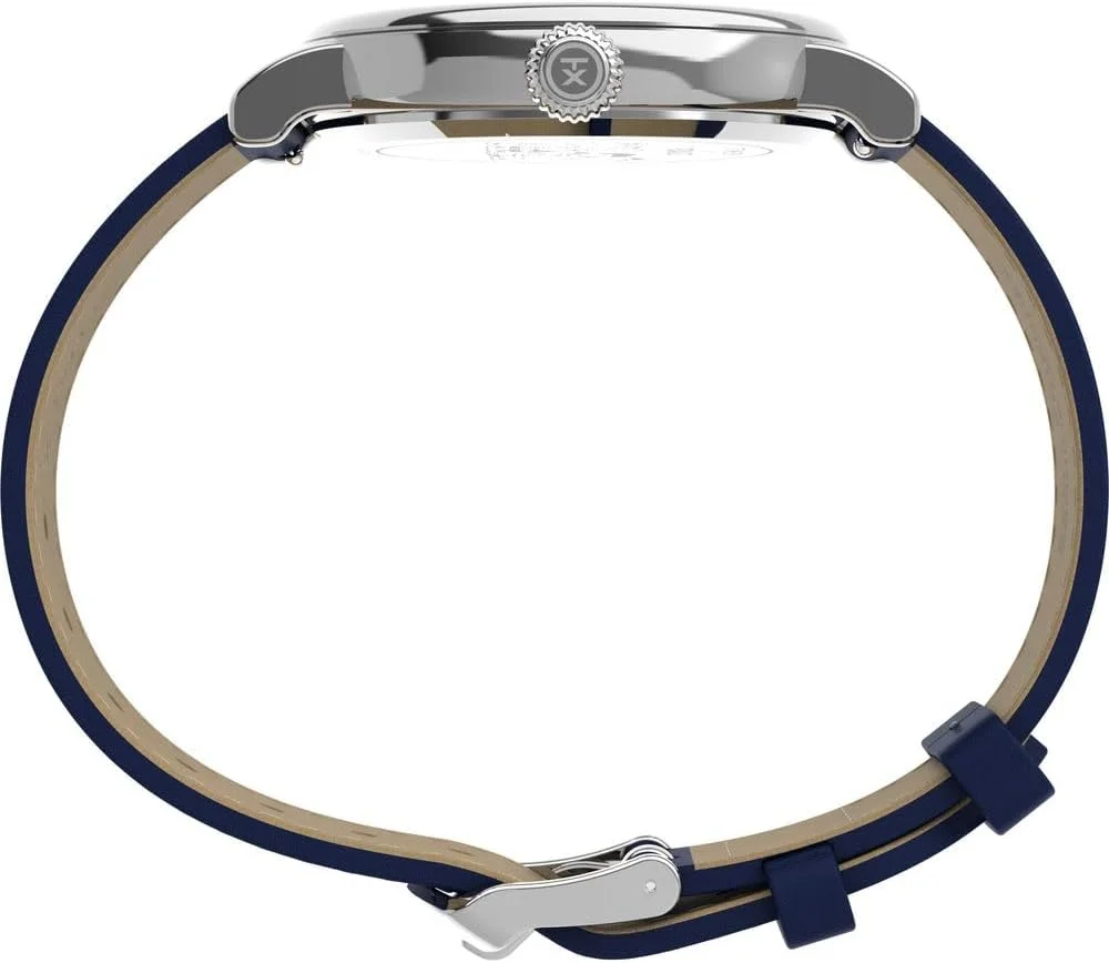 ساعت مچی عقربه‌ای مردانه تایمکس با بند چرمی مدل TW2W72700