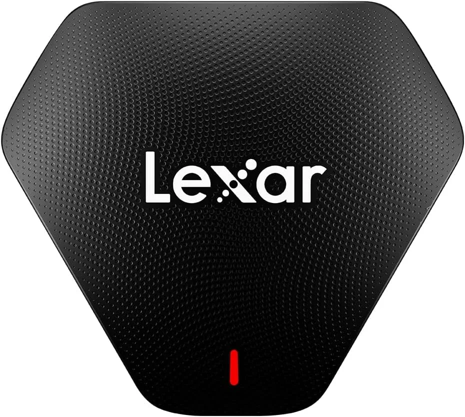 کارت‌خوان چندکاره لکسار پروفشنال 3 در 1 USB 3.1، پشتیبانی از کارت‌های SD، microSD و CF (LRW500URBNA)