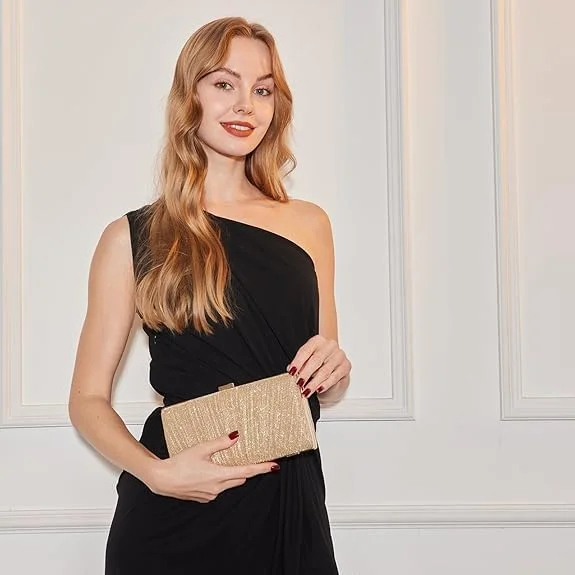 کیف دستی کلاچ زنانه - کیف دستی زنانه، کیف دستی مجلسی برای کوکتل/مهمانی رقص/مهمانی/عروسی/مراسم رسمی