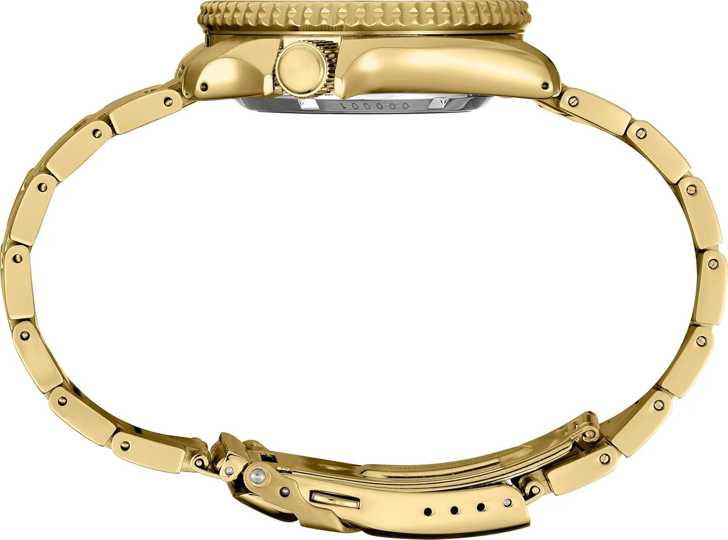 ساعت مچی اتوماتیک مردانه سیکو - مجموعه 5 اسپورت - ساعت اسپورت مردانه با روکش طلایی استیل ضد زنگ - مقاوم در برابر آب تا 100 متر