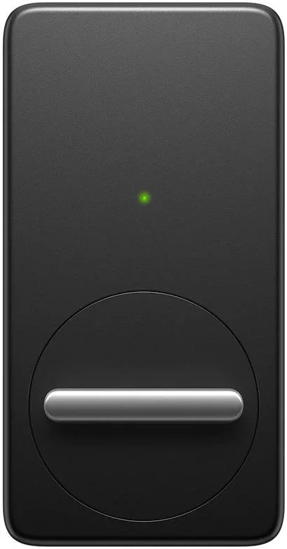 قفل هوشمند SwitchBot، قفل درب الکترونیکی بلوتوثی، قفل درب هوشمند برای باز کردن درها بدون نیاز به تعویض، سازگار با WiFi Bridge (جداگانه فروخته می شود)، مشکی | W1601700-BK