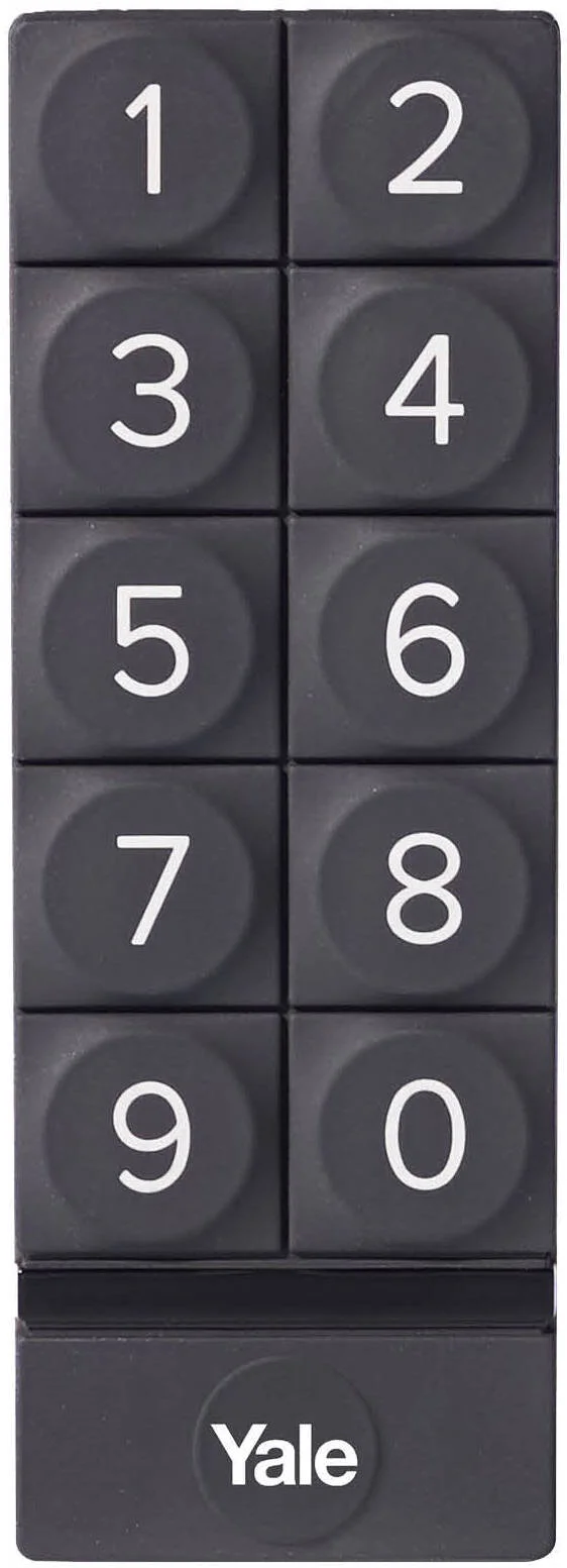 صفحه کلید هوشمند ییل، لوازم جانبی ورودی بدون کلید بی‌سیم سازگار با قفل‌های هوشمند ییل لینوس، دسترسی امن با کد پین، طراحی مقاوم در برابر آب و هوا، امنیت پیشرفته خانه | 05/301000/BL