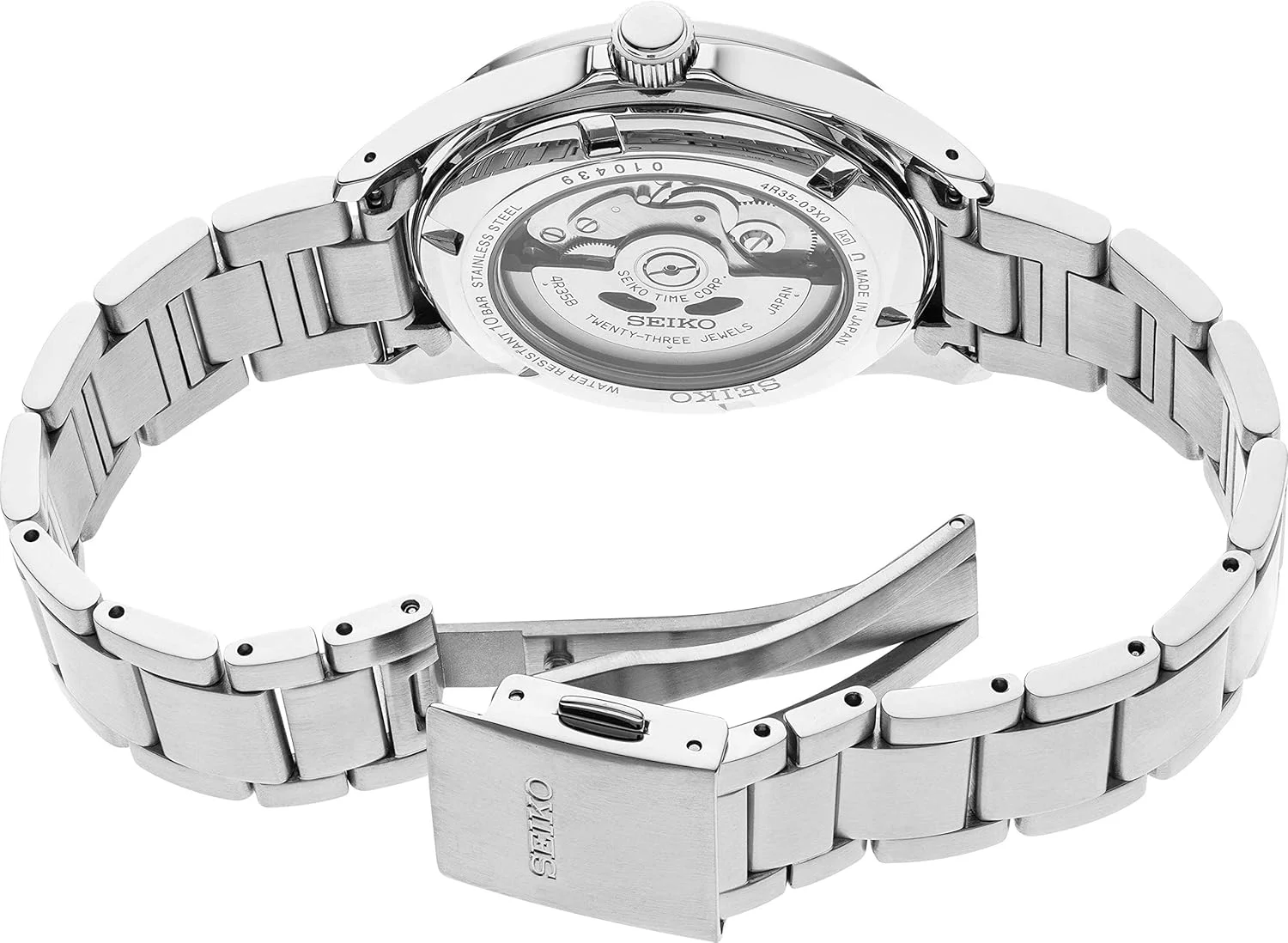 Seiko Men's Japanese Mechanical Automatic Watch Seiko Men's Japanese Mechanical Automatic Watch