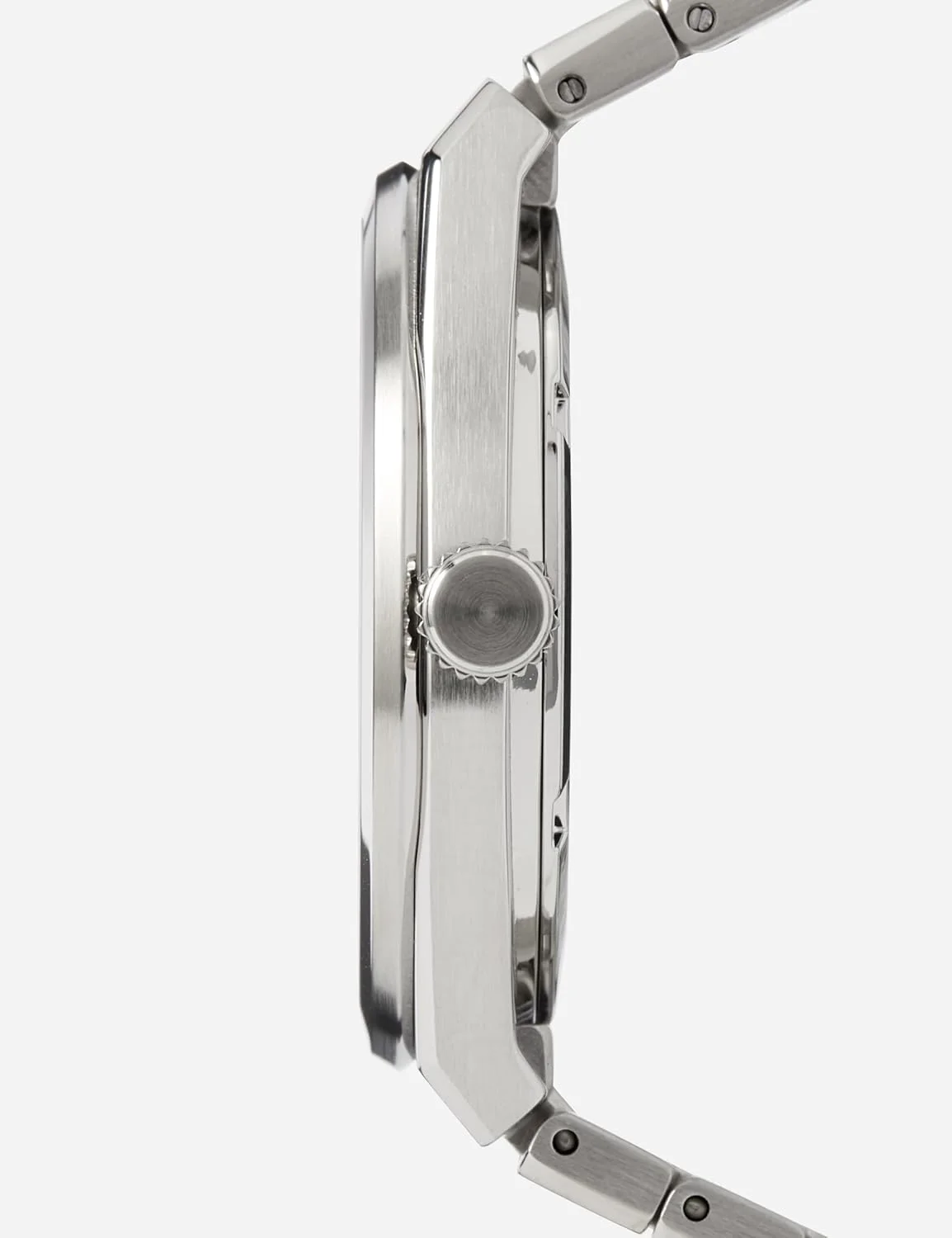 ساعت مچی مردانه سیکو مدل SUR553P با صفحه سفید و بند استیل ضد زنگ، سفید، مدرن