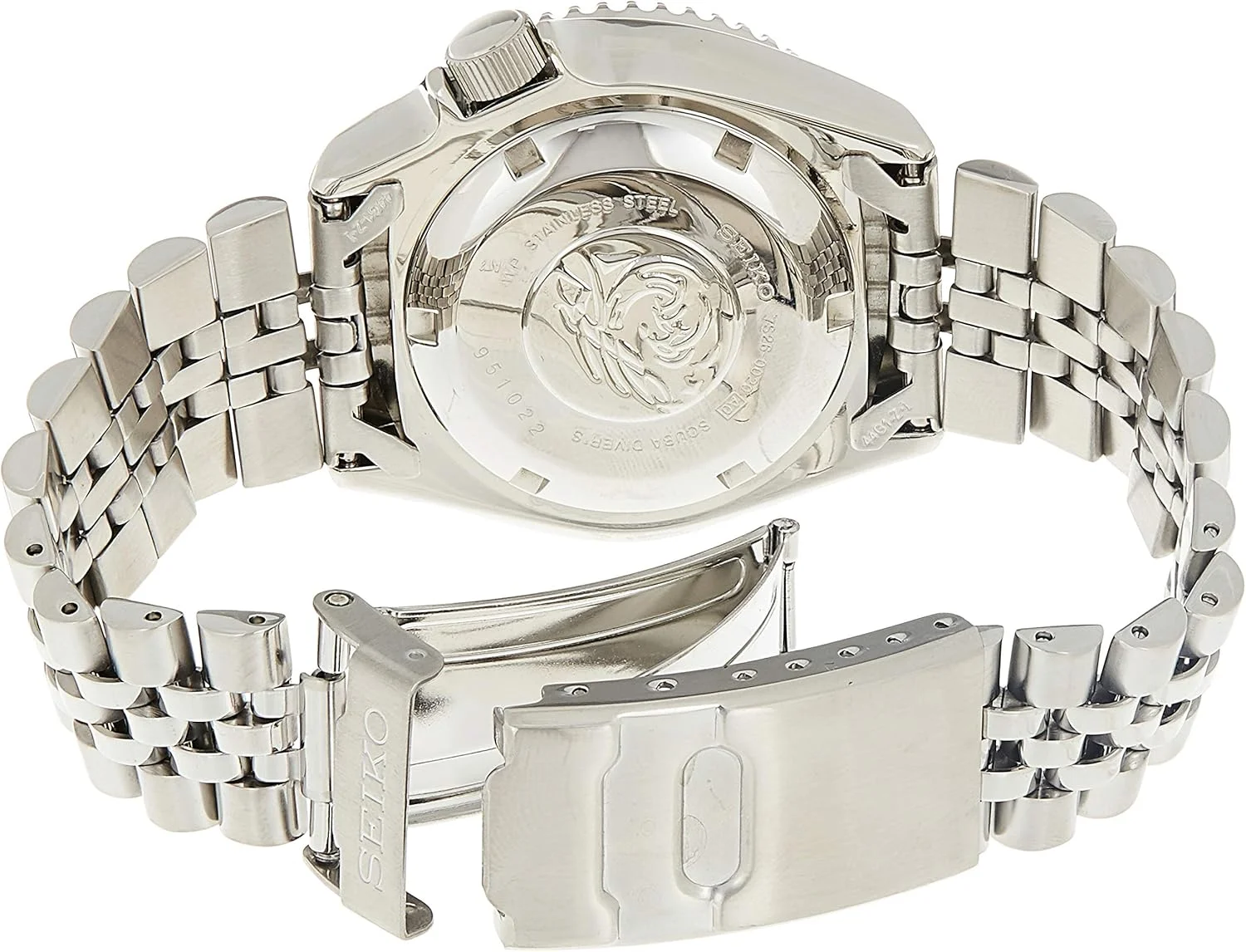 ساعت مچی اتوماتیک مردانه سیکو غواصی با صفحه آبی و بند استیل - SKX009K2