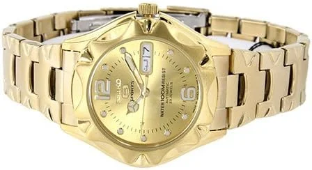 ساعت مچی اتوماتیک مردانه سیکو 5 با نمایشگر آنالوگ و بند استیل مدل Snz460J1