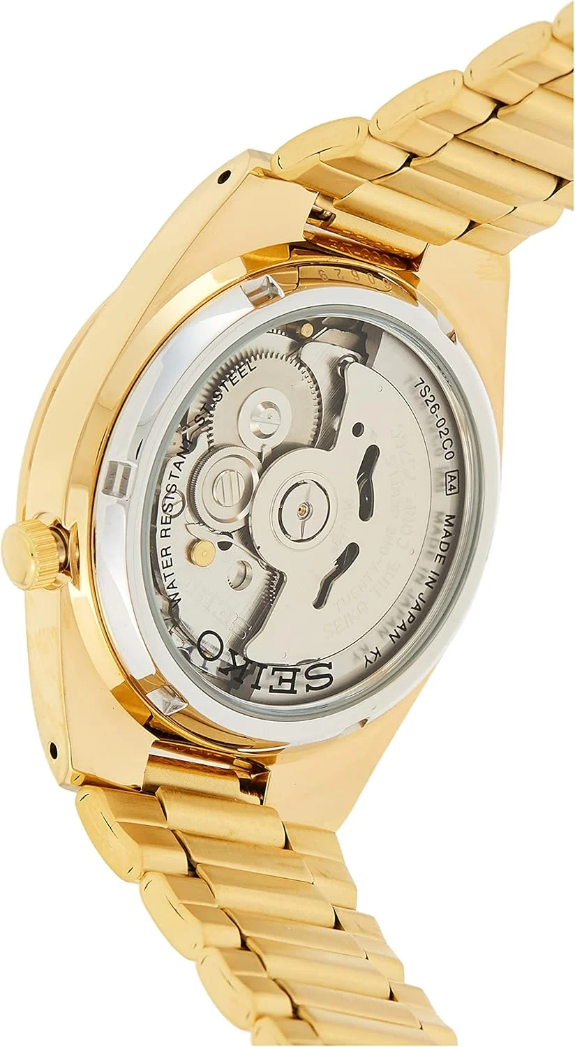 ساعت مچی اتوماتیک مردانه سیکو، نمایشگر آنالوگ و بند استیل ضد زنگ SNK578J1 ساعت مچی اتوماتیک مردانه سیکو، نمایشگر آنالوگ و بند استیل ضد زنگ SNK578J1