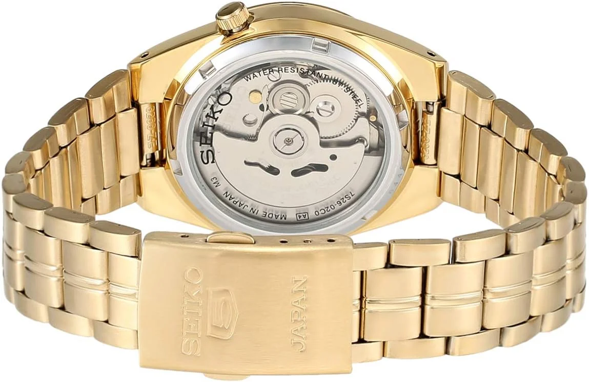 ساعت مچی مردانه سیکو با صفحه مشکی و بند استیل