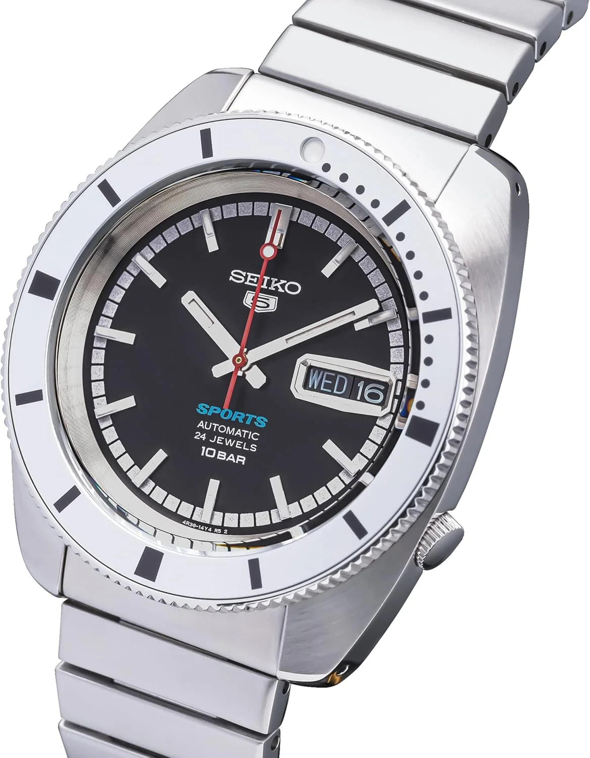 ساعت مچی مردانه سیکو مدل SRPL05K1 با صفحه مشکی آنالوگ