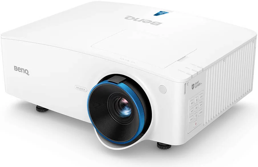 پروژکتور اتاق کنفرانس BenQ LU935، رزولوشن WUXGA، 6000 لومن، زوم 1.6 برابر، تغییر لنز گسترده افقی/عمودی، 2 بلندگوی 10 واتی، حالت های اینفوگرافیک، ارائه و ویدیو، سیستم نمایش DLP، سفید | LU935
