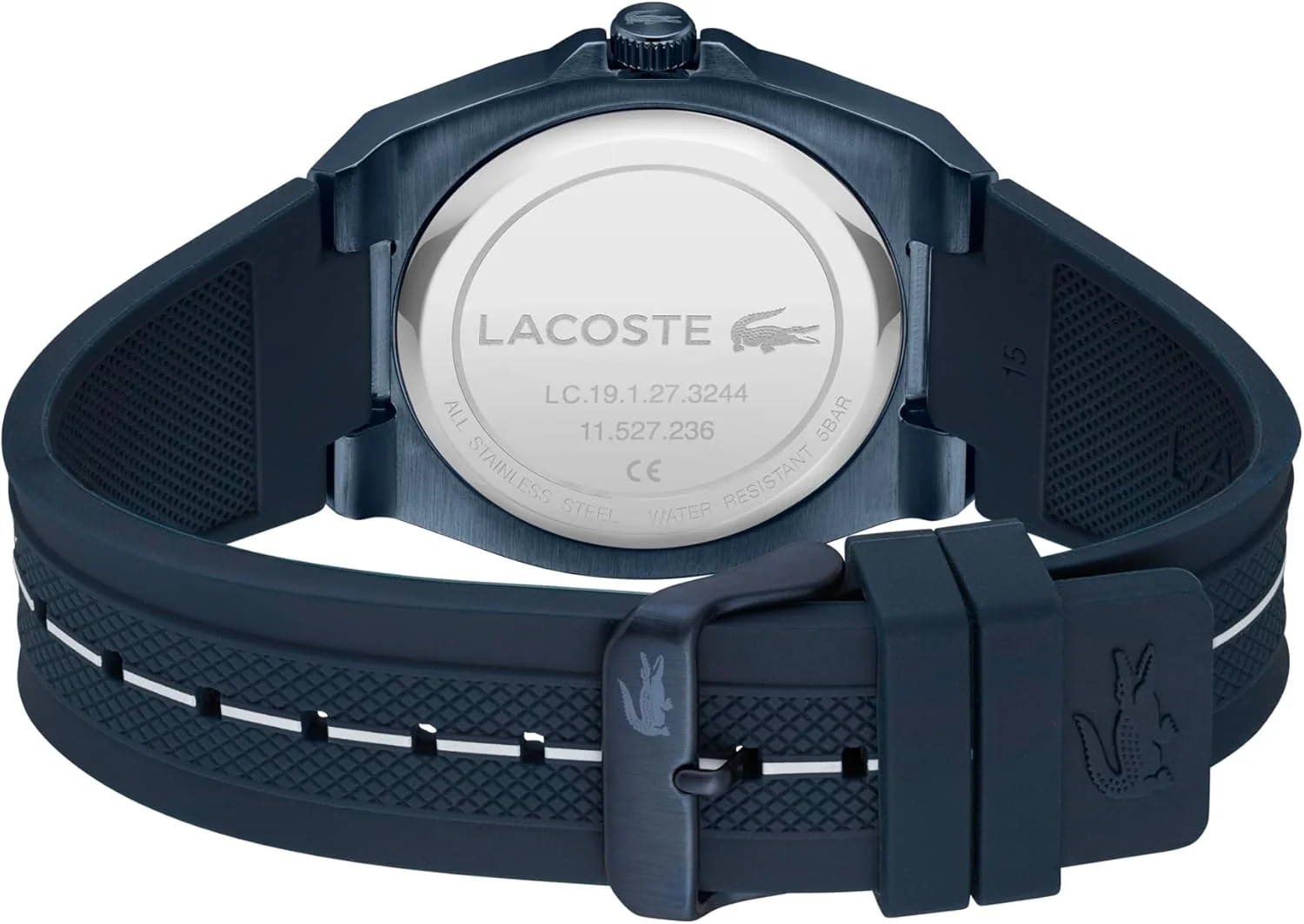 ساعت مچی مردانه لاکوست رنو 3H کوارتز با بند سیلیکونی شفاف - مقاوم در برابر آب تا 5ATM/50 متر، جزئیات اسکلتی چشم نواز، ساعت مدرن، 42 میلی متر ساعت مچی مردانه لاکوست رنو 3H کوارتز با بند سیلیکونی شفاف - مقاوم در برابر آب تا 5ATM/50 متر، جزئیات اسکلتی چشم نواز، ساعت مدرن، 42 میلی متر